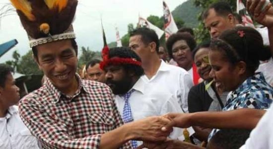 Joko Widodo ke Tanah Papua