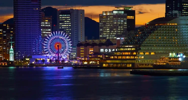 Kobe Harborland Wisata Malam Romantis di Pelabuhan Kobe